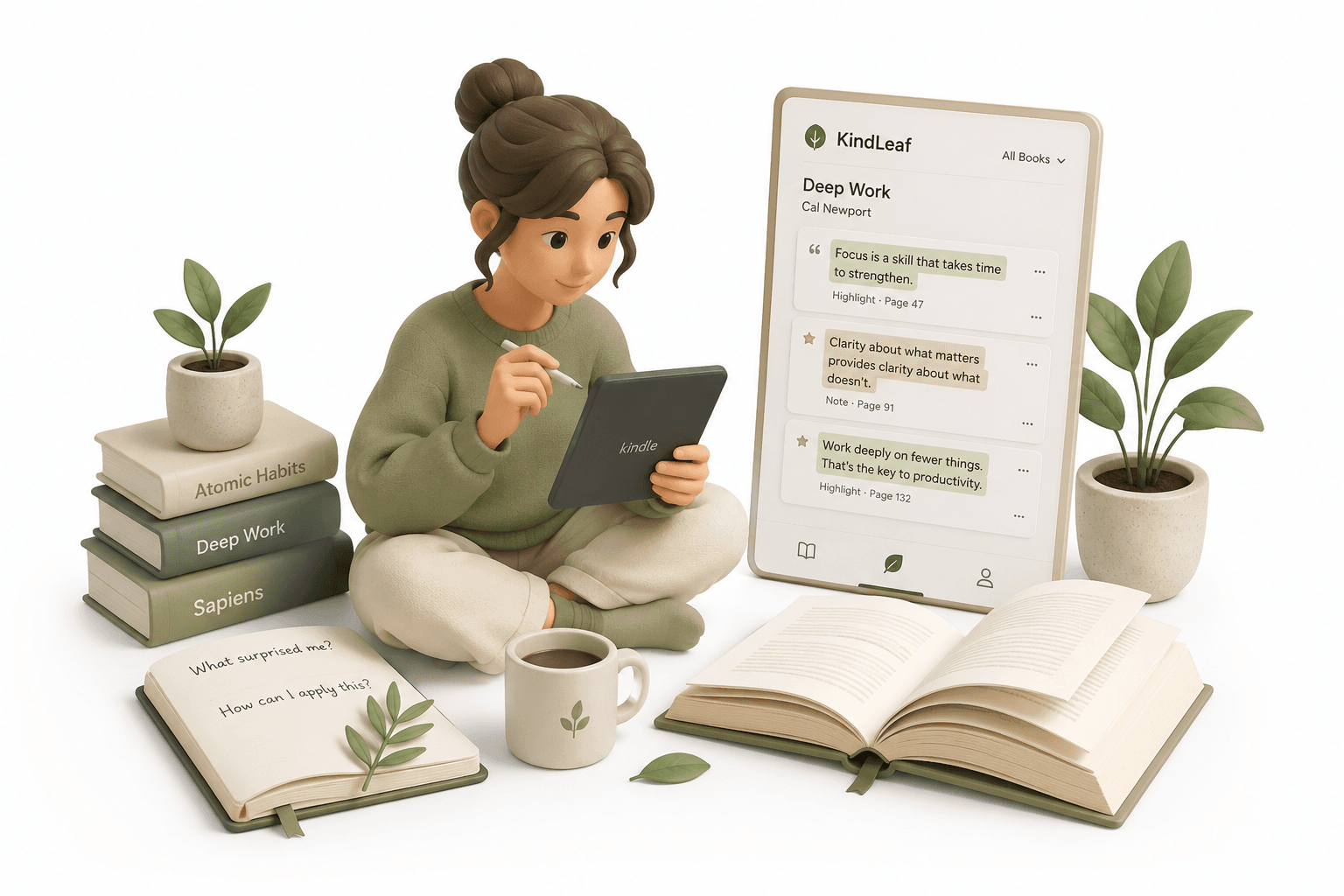 How to Reflect on Books to Remember Them Better—Especially When Reading on a Kindle
