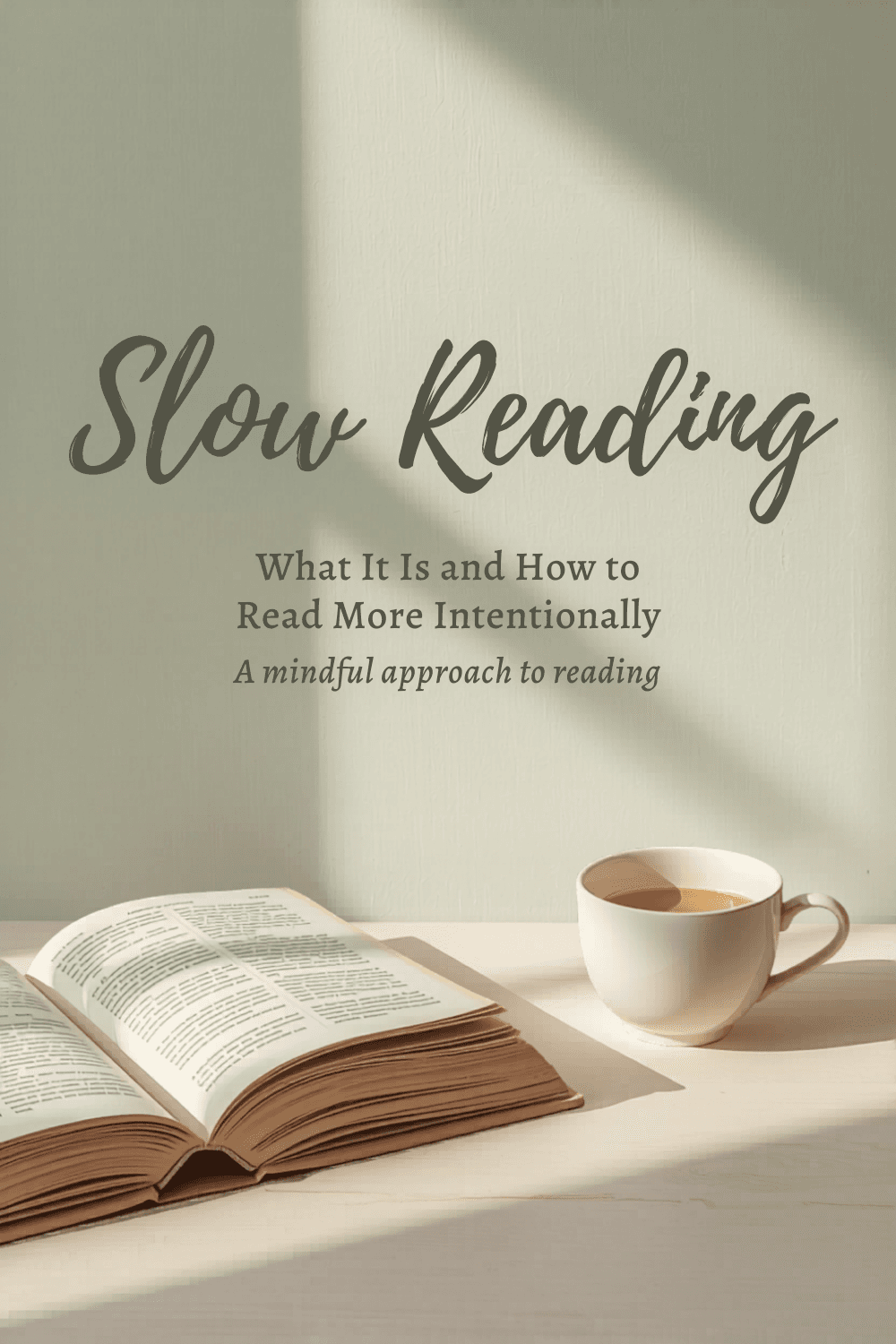 Slow Reading: What It Is and How to Read More Intentionally